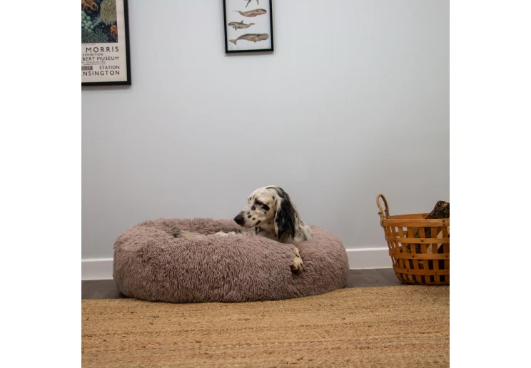 Ancol Super Plush Donut Bed Oatmeal - Image 3